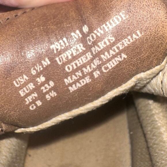 Vasque Skywalk Gore-Tex Cowhide Leather Hiking Boots Women's Sz. 6.5 - Picture 5 of 11